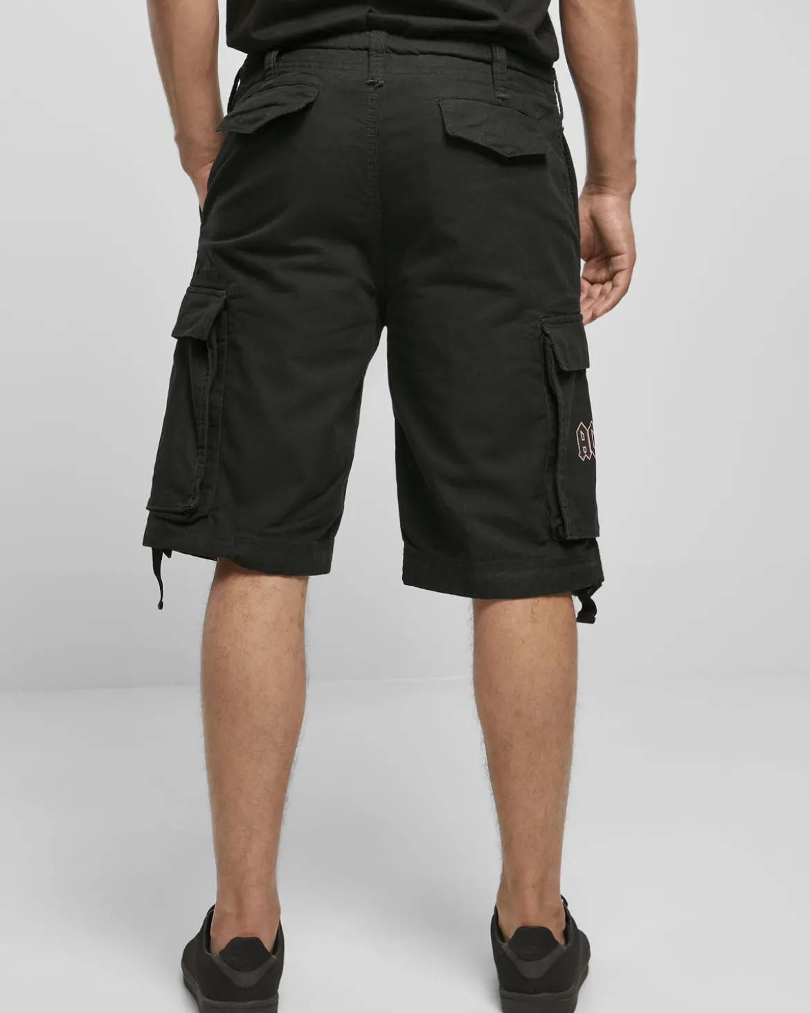 AC/DC vintage reisitaskushortsit - Musta
