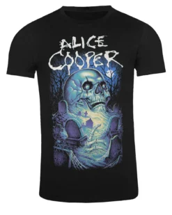 Alice Cooper graveyard t-paita - Musta