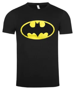 Batman signal t-paita - Musta