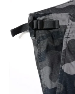 BDU Ripstop reisitaskushortsit - Harmaa camo