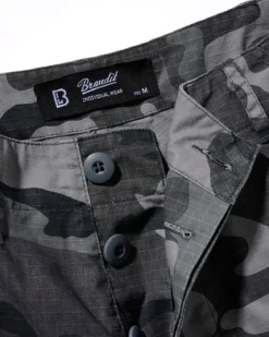 BDU Ripstop reisitaskushortsit - Harmaa camo