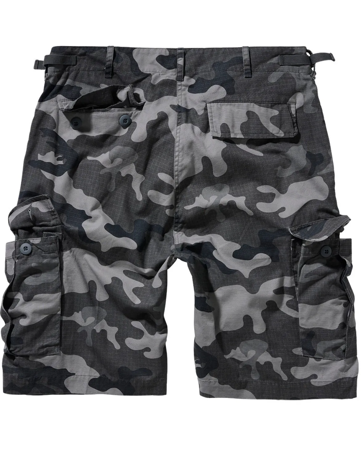 BDU Ripstop reisitaskushortsit - Harmaa camo