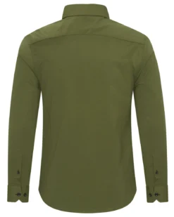 Beales kauluspaita - Khaki/Musta