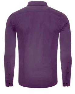 Beales kauluspaita - Violetti/Musta