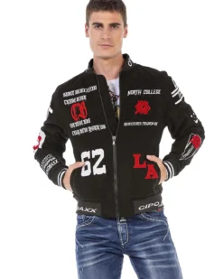 CJ274 Cameron välikausitakki - Musta