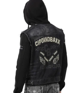 CJ307 Rider farkkutakki - Musta
