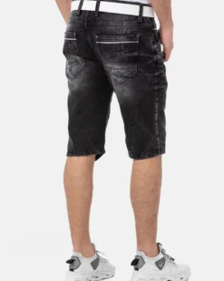 CK288 Bruce farkkushortsit - Mustat