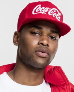 Coca Cola snapback - Punainen