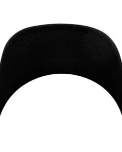 Curved classic snapback - Musta
