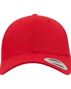 Curved classic snapback - Punainen