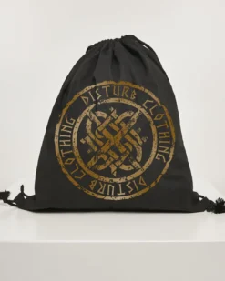 Disturb Viking gymsack - Musta