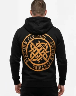 Disturb Viking vetoketjuhuppari - Musta