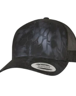 Flexfit kryptek trucker lippis - Musta
