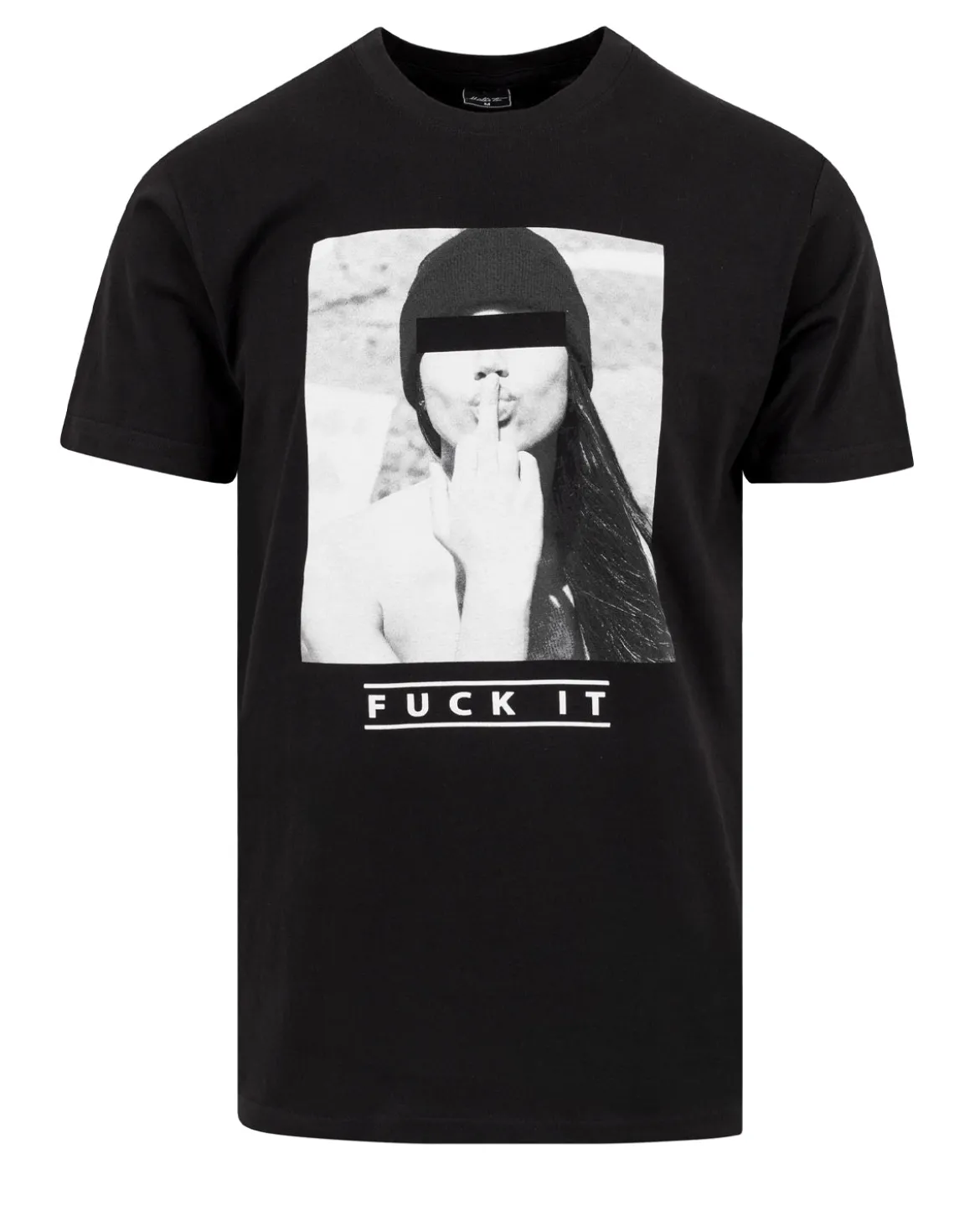Fuck it t-paita - Musta
