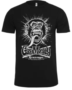 Gas Monkey Explosion t-paita - Musta