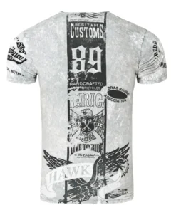 Hawk t-paita - Harmaa
