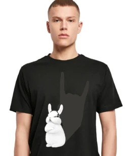Heavybunny t-paita - Musta