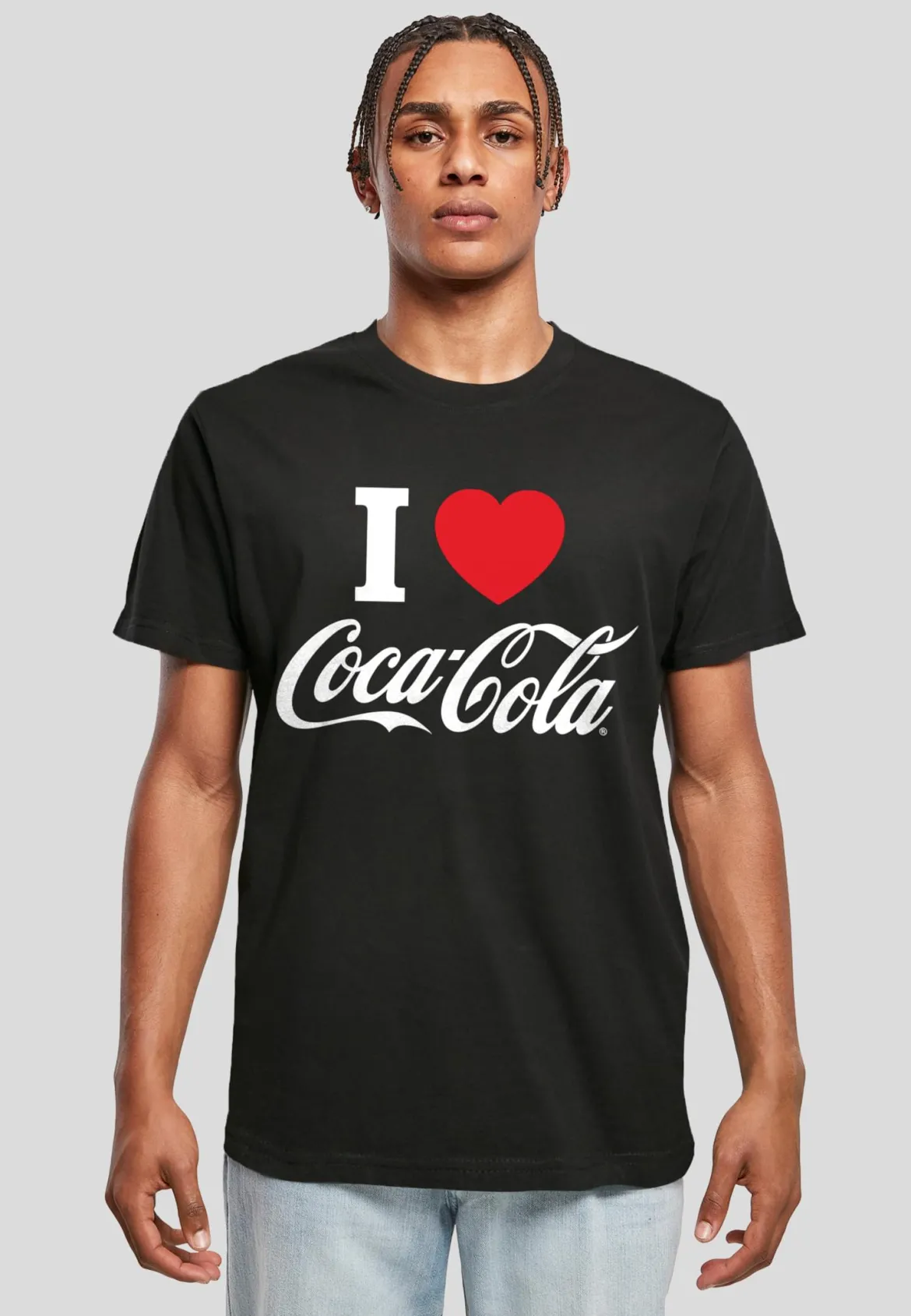 I Love Coke t-paita - Musta