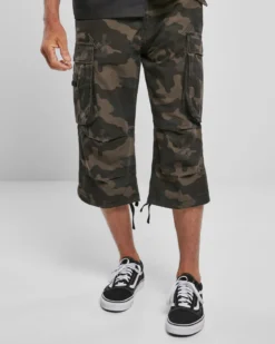 Industry 3/4 reisitaskushortsit - Tumma Camo