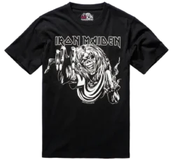 Iron Maiden Eddy Glow t-paita - Musta