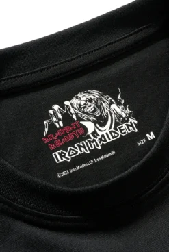 Iron Maiden Eddy Glow t-paita - Musta