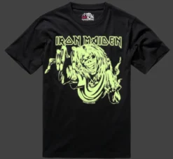 Iron Maiden Eddy Glow t-paita - Musta