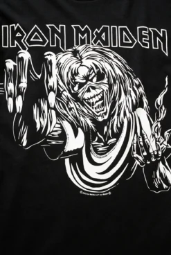 Iron Maiden Eddy Glow t-paita - Musta