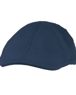Macon 56 gen linen flat cap - Sininen