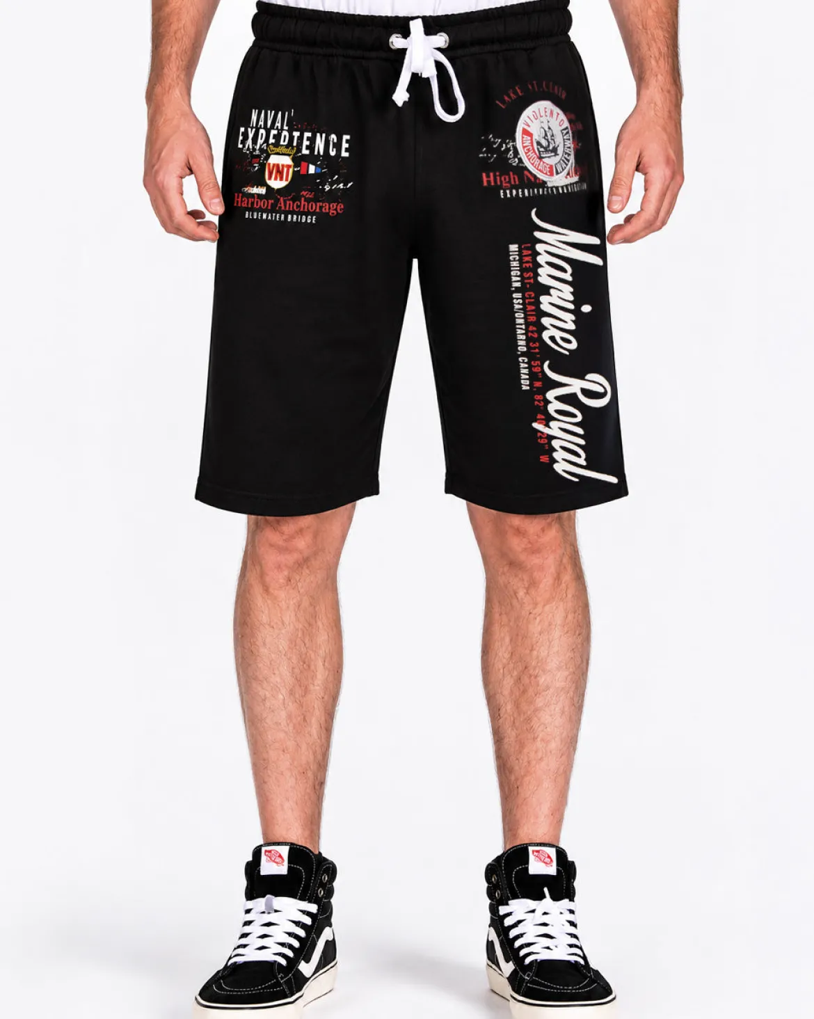 Marine Royal collegeshortsit - Musta