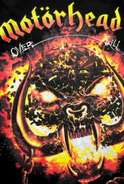 Motörhead Overkill t-paita - Musta