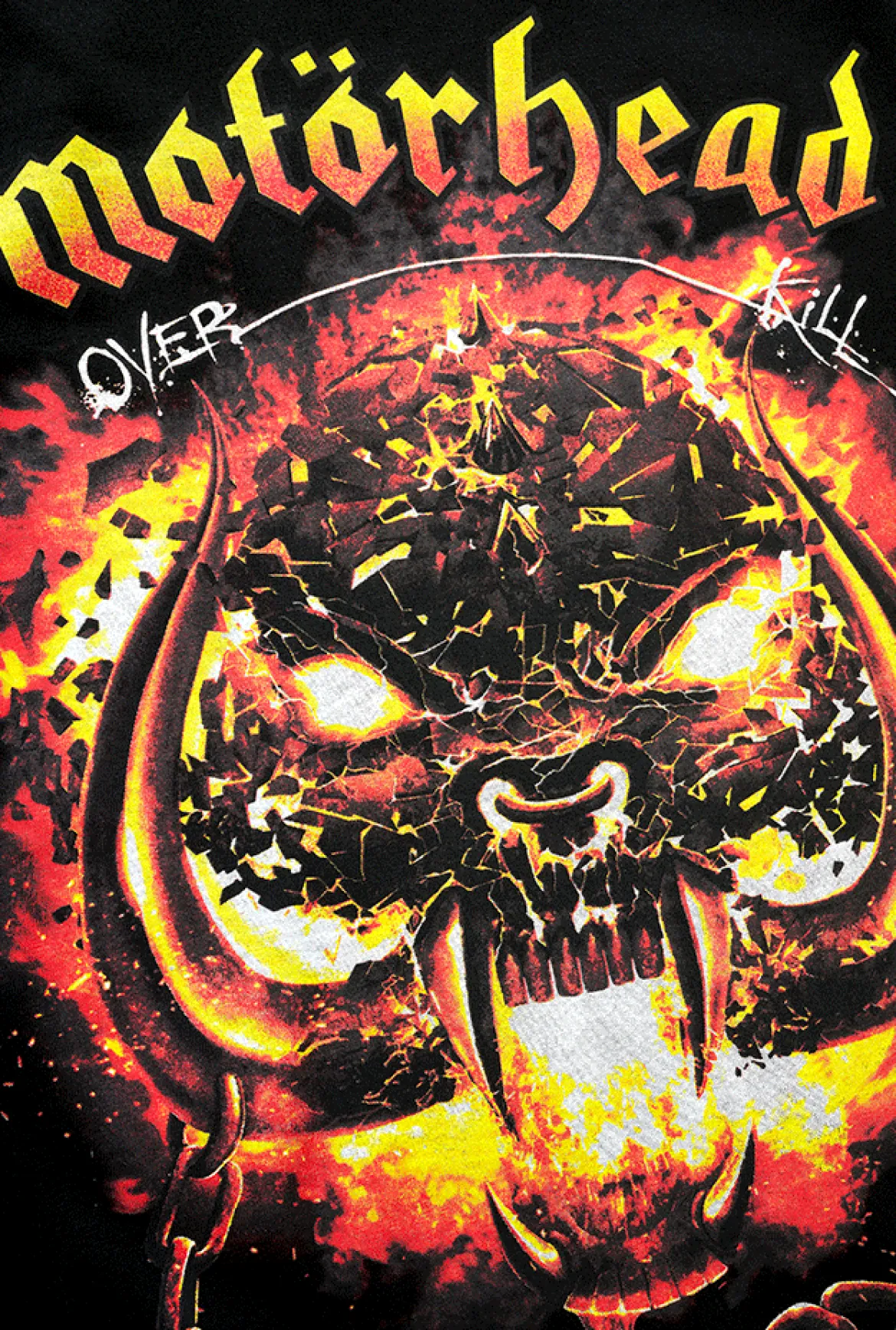 Motörhead Overkill t-paita - Musta