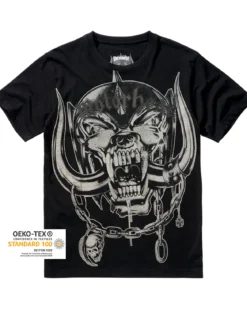 Motörhead warping t-paita - Musta