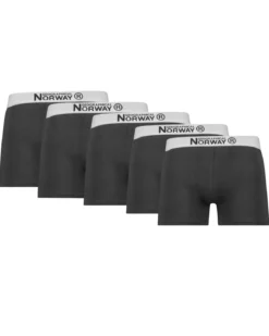 Obabe bokserit 5-pack - Musta