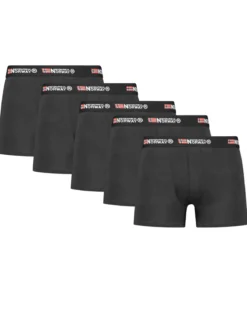 Opus bokserit 5-pack - Musta