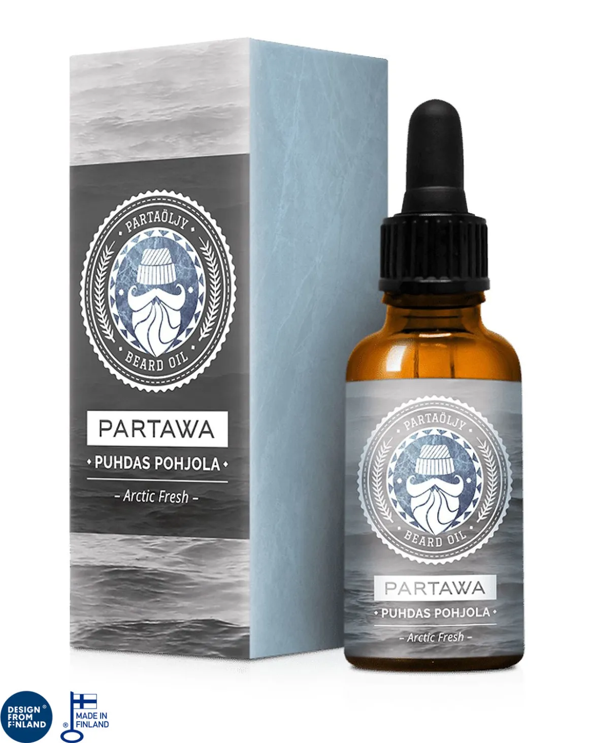 Puhdas Pohjola partaöljy - 30ml