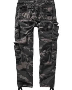 Pure slim reisitaskuhousut - Tumma camo