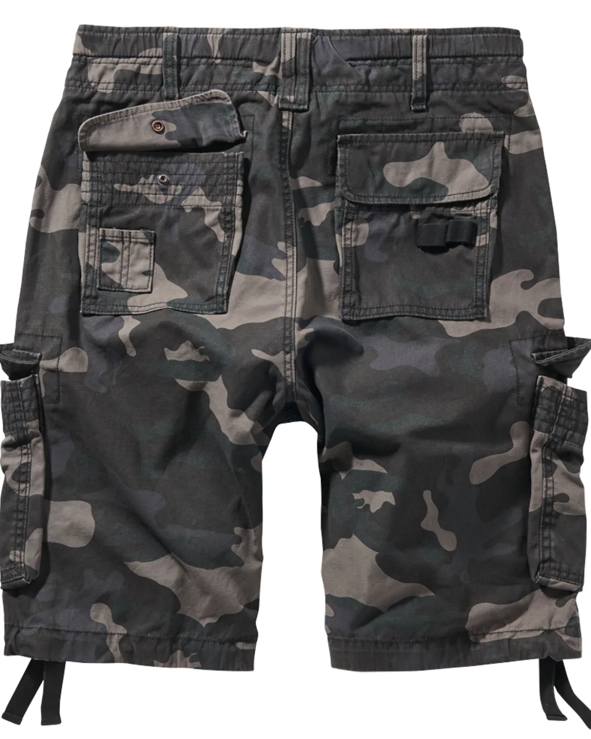 Pure vintage reisitaskushortsit - Tumma camo