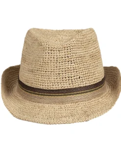 Raffia Tribly Crochet Olkihattu - Beige