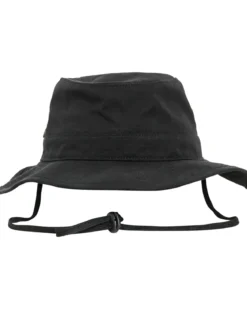 Ripstop fishing hat - Musta