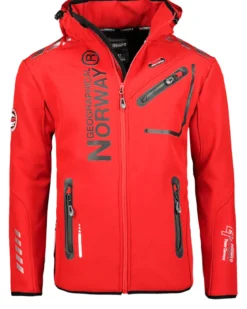 Royaute softshell-takki - Punainen