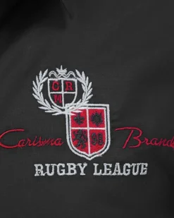 Rugby kauluspaita - Musta