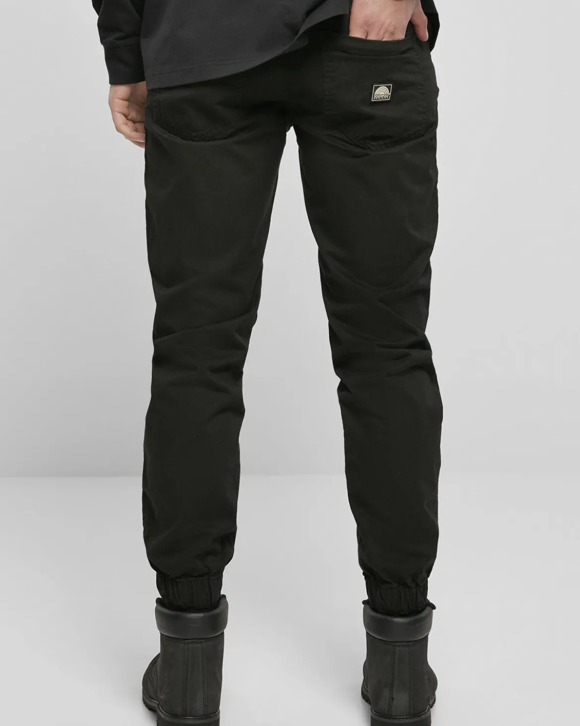 Southpole Twill housut - Musta
