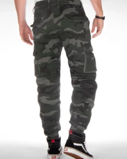 Sutton Thermo reisitaskuhousut - Harmaa camo