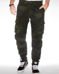 Sutton Thermo reisitaskuhousut - Vihreä camo