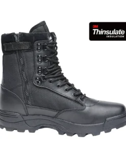 Tactical 9 eylet zipper maiharit - Musta