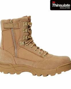 Tactical 9 eylet zipper maiharit - Kameli
