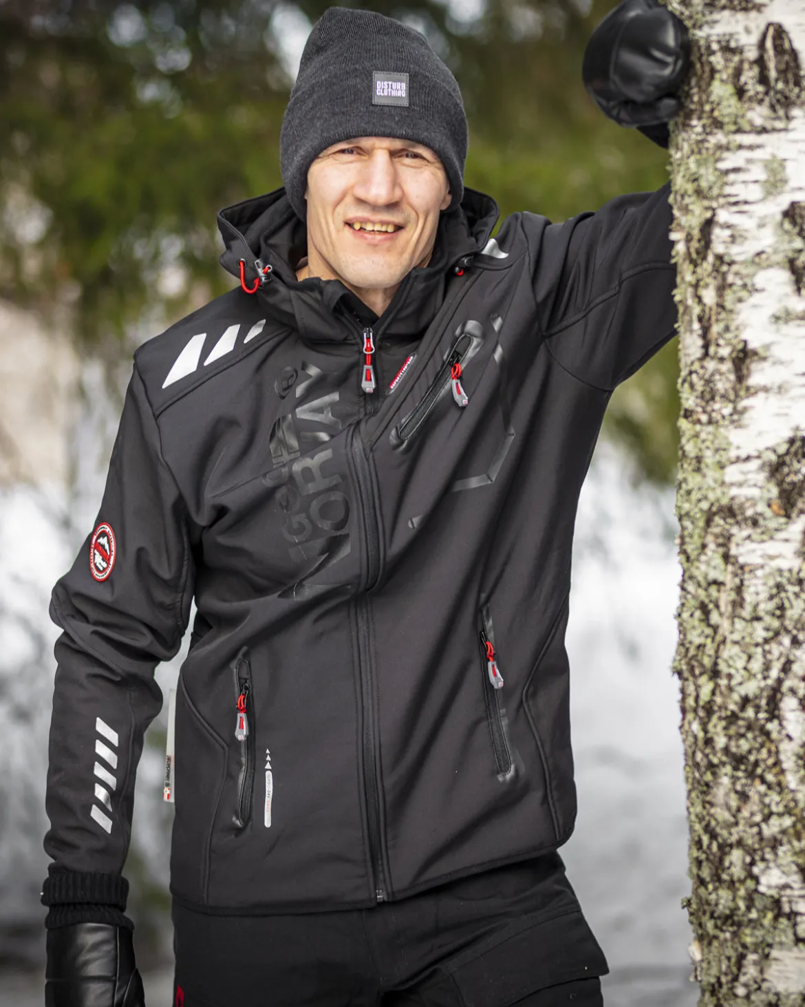 Urban Puffer talvikintaat - Musta