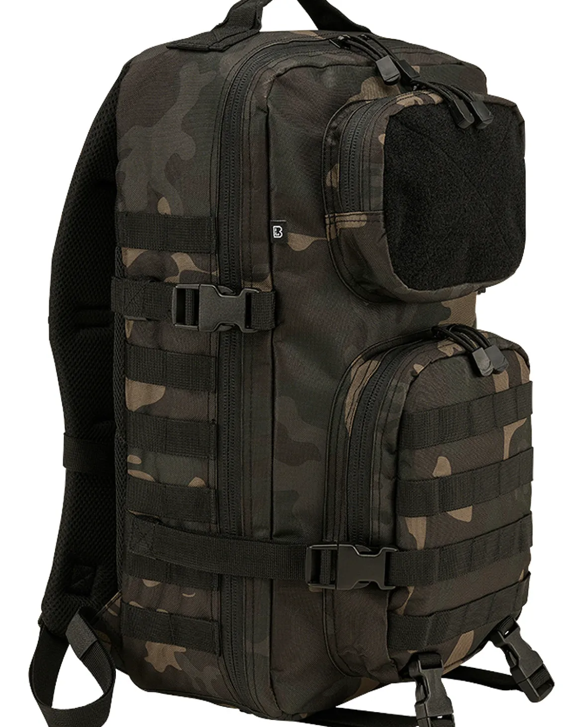 US Cooper Patch reppu Large - Tumma camo
