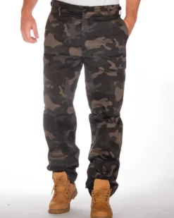 US Ranger reisitaskuhousut - Tumma camo