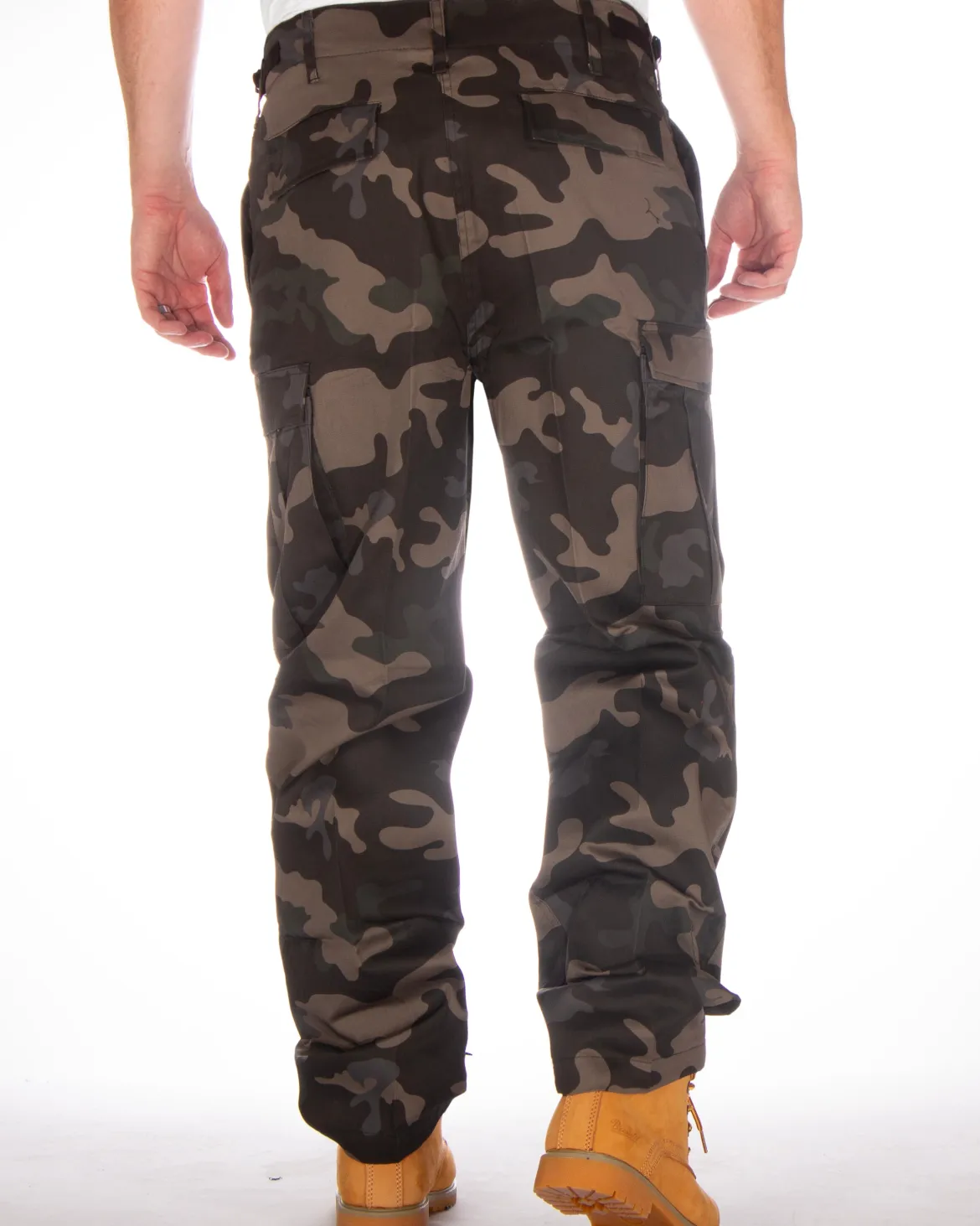US Ranger reisitaskuhousut - Tumma camo